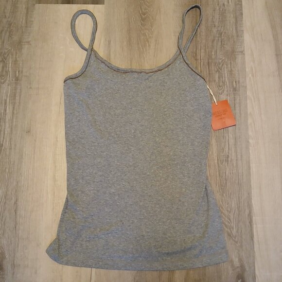 Mossimo Junior Size XXL Gray Casual Tank Top Beaded Accent - Picture 1 of 8